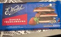 Cantidad de azúcar en E. Wedel Czekolada Gorzka Truskawkowa 100 G