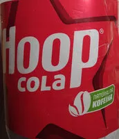 Suhkur ja toitained sees Hoop cola