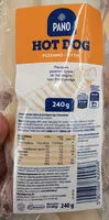Amount of sugar in Hot dog pszenno-żytni