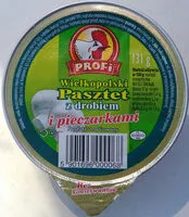 Jumlah gula yang masuk Wielkopolski Pasztet z drobiem i pieczarkami
