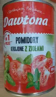 İçindeki şeker miktarı Pomidory skrojone z ziołami