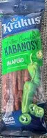 चीनी की मात्रा Kabanosy jalapeño