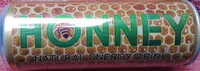 入っている砂糖の量 Honney natural energy drink