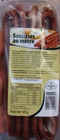 Suhkru kogus sees Saucisse au mètre