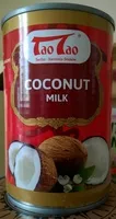 Quantité de sucre dans Coconut milk