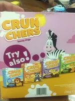 中的糖分和营养成分 Crun chers