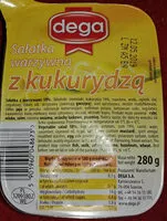 Zuckermenge drin Veggie salad with corn