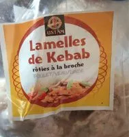 Quantité de sucre dans Lamelles de kebab
