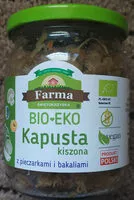 Suhkru kogus sees Bio Eko Kapusta kiszona z pieczarkami i bakaliami