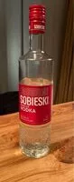 Sucre et nutriments contenus dans Vodka sobieski