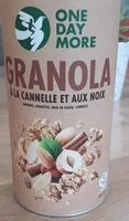 含糖量 Granola à la cannelle et aux noix
