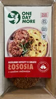 चीनी की मात्रा Roślinne kotlety o smaku łososia