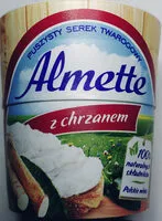 Quantité de sucre dans Almette a chrzanem