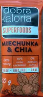 İçindeki şeker miktarı Dobra kaloria Superfoods - miechunka & chia