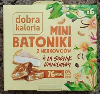 चीनी की मात्रा Mini Batoniki z nerkowców a la sernik waniliowy