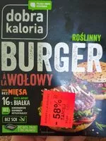 चीनी की मात्रा Roślinny burger a la wołowy
