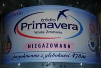 Cantidad de azúcar en Woda źródlana