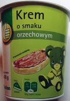 含糖量 Krem o smaku orzechowym