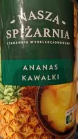 İçindeki şeker miktarı Ananas Kawałki
