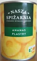 İçindeki şeker miktarı Ananas plastry