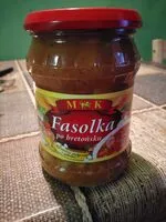Zuckermenge drin Fasolka po bretońsku