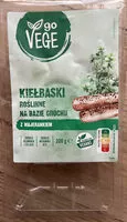 入っている砂糖の量 Kiełbaski roślinne na bazie grochu z majerankiem