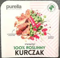 Amount of sugar in 100% Roślinny kurczak pikantny