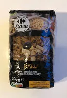 Zuckermenge drin Fusilli - whole wheat pasta