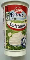 İçindeki şeker miktarı Primo śmietanka 30%
