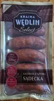 Amount of sugar in Kiełbasa z szynki SĄDECKA