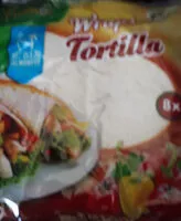 Suhkru kogus sees tortilla