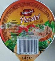 Suhkru kogus sees Pasztet z pomidorami