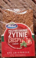 चीनी की मात्रा Pieczywo Chrupkie Zytnie CRISPY z pomidorami i bazylią