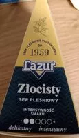 入っている砂糖の量 Złocisty ser pleśniowy