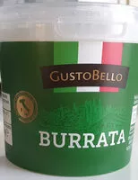 Cantidad de azúcar en Burrata