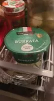 Cantidad de azúcar en Burrata