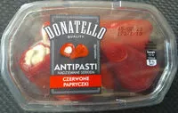 Suhkru kogus sees Donatello Antipasti nadziewane serkiem czerwone papryczki