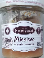 Zuckermenge drin Mięsiwo w sosie własnym