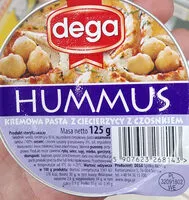 Zuckermenge drin Hummus