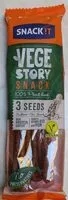 Sokerin määrä sisällä Vege Story Snack