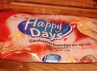 入っている砂糖の量 Gaufrettes fourrées au cacao