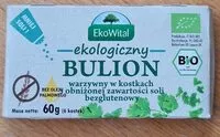 Jumlah gula yang masuk Bulion ekologiczny
