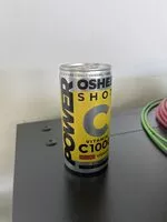 Sokerin määrä sisällä Oshee shop power wit.c