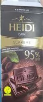 Suhkru kogus sees Dark supreme 95%