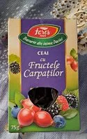 Jumlah gula yang masuk ceai cu fructele Carpatilor
