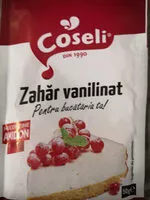 Şeker ve besinler Coseli