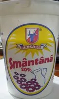 चीनी की मात्रा Bucovina Smântână 20%