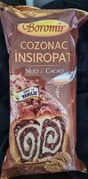 含糖量 Cozonac Însiropat Nuci & Cacao