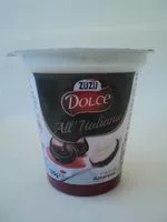 含糖量 Zuzu Dolce Desert din iaurt si branza mascarpone cu crema cu gust de Amarena