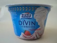 Amount of sugar in Zuzu Divin Iaurt in stil grecesc cu capsuni